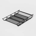 Mesh Underbed Shoe Storage Black - Brightroom