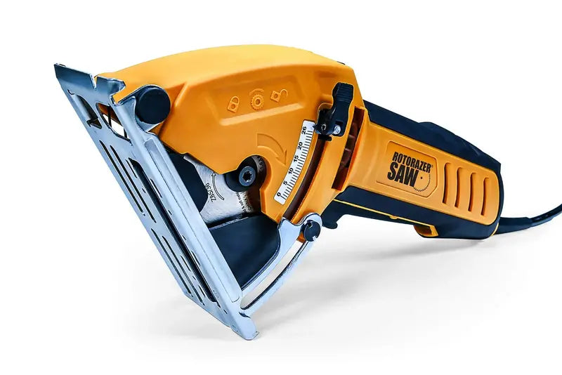 Official ROTORAZER Compact Corded Circular Saw with Ergonomic Design