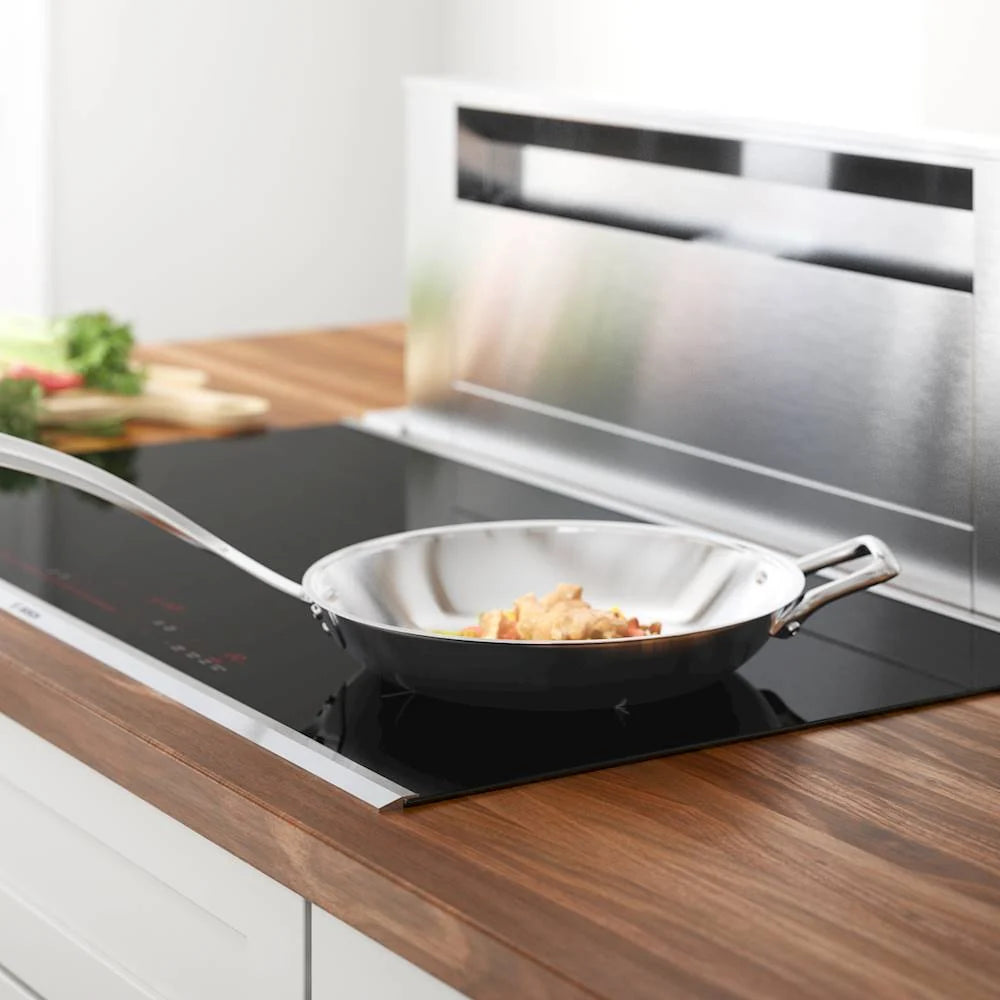 Bosch - 800 Series 36" Built-In Electric Induction Cooktop with 5 elements and Wifi - Black