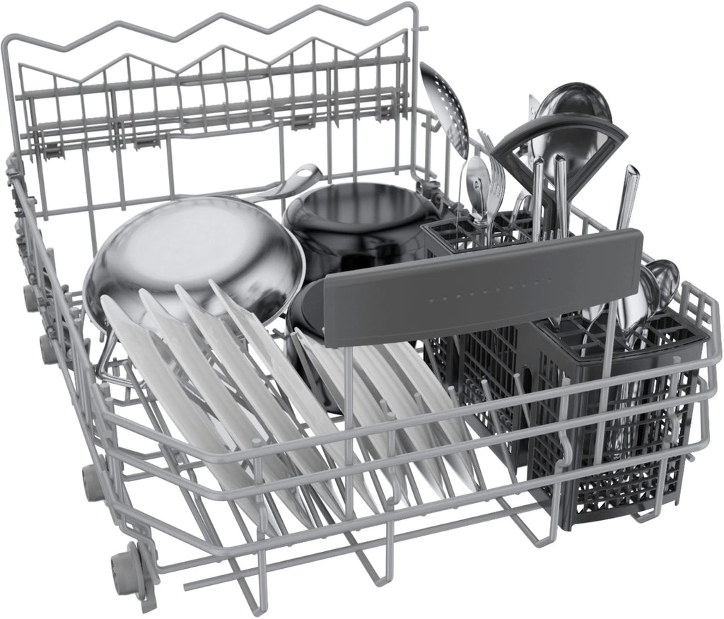 Bosch - 800 Series 18" Top Control Smart Built-In Dishwasher with 3rd Rack and 44 dBA - Custom Panel Ready
