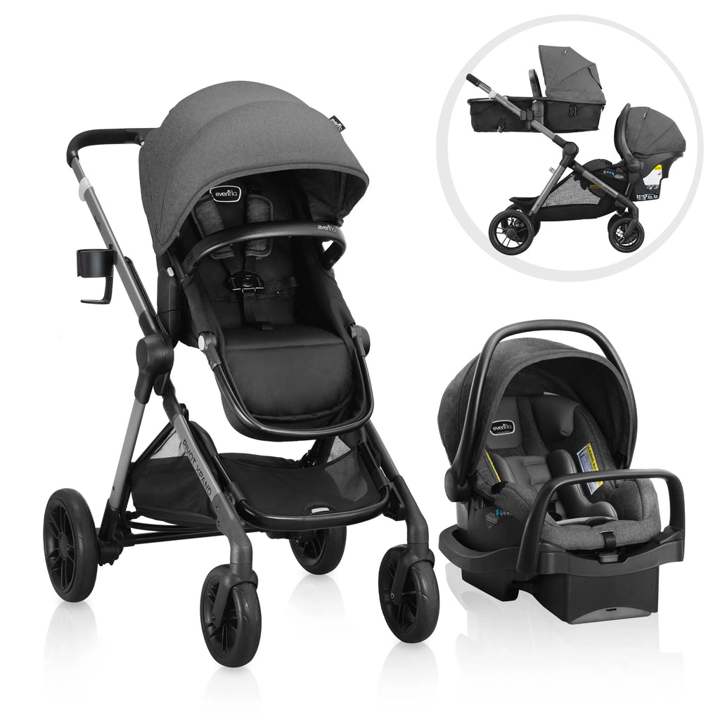 Evenflo Modular Travel LiteMax Anti Rebound