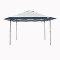 E - Z UP 13x13 ONE - UP Instant Canopy Tent ?pop up Outdoor Shade Tent with Vented Top, Adjustable Height & Roller Bag