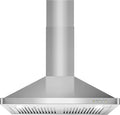 COSMO Vista Collection 30-Inch Wall-Mount Range Hood  380 CFM, Touch Controls, Ducted Design