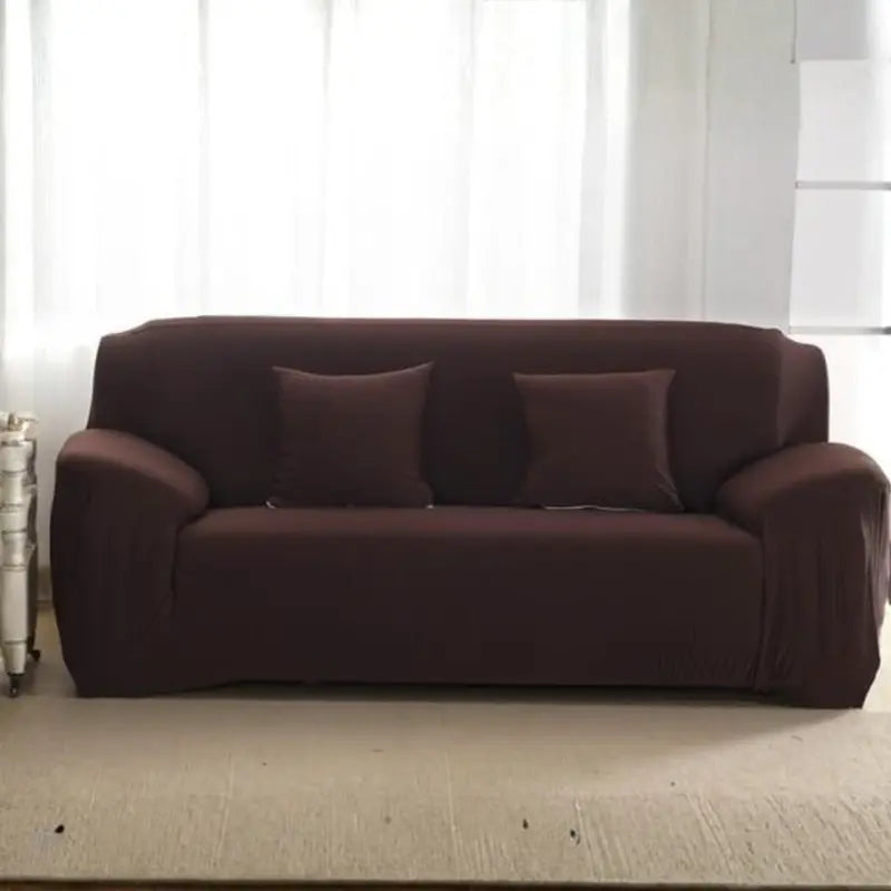 Universal Stretch-Fit Sofa Cover – Non-Slip Fabric Protector for All Upholstery Types