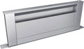 Bosch - 800 Series 36" Telescopic Downdraft System - Stainless steel