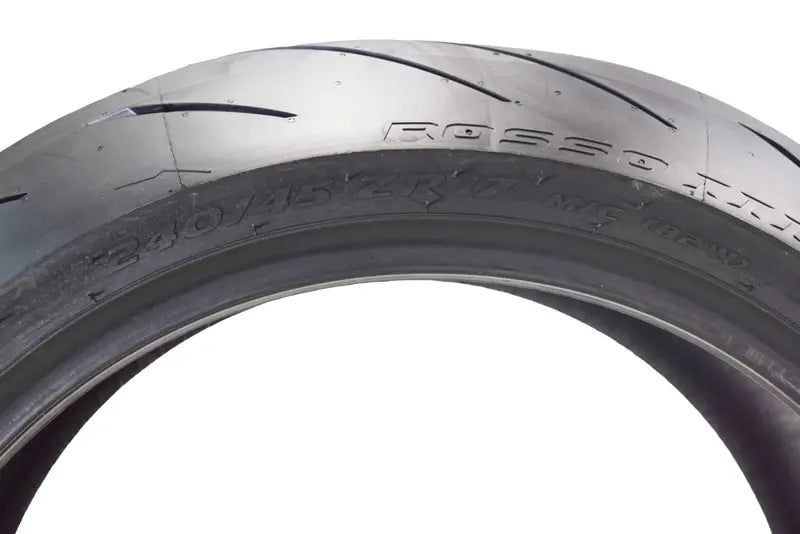 Pirelli Diablo Rosso III Motorcycle Tires – 120/70ZR17 Front + 240/45ZR17 Rear with Keychain