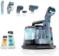 StainStriker PX202BRN Portable Carpet & Upholstery Cleaner – Nordic Blue, Includes XL Tools & Full-Size Solution