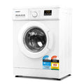 Devanti 8kg Front-Load Washing Machine with Quick Wash and 24-Hour Delay Start
