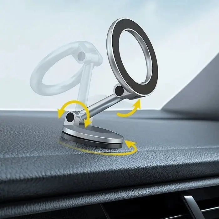 Strong Magnetic Car Phone Mount – Adjustable Air Vent & Dashboard Holder