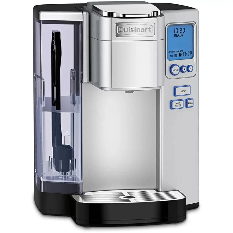 Cuisinart SS-10P1 Coffee Maker Single Serve 72-Ounce Reservoir Coffee Machine . Programmable Brewing and Hot Water Dispenser . Stainless Steel