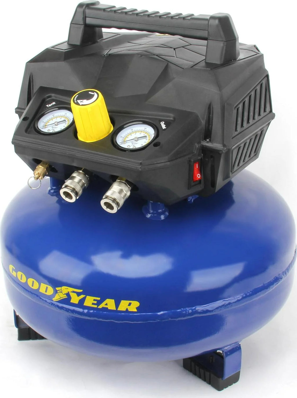 GOODYEAR 6 Gallon 175 Max Psi Portable Pancake Air Compressor . 3.0 SCFM at 90 Psi