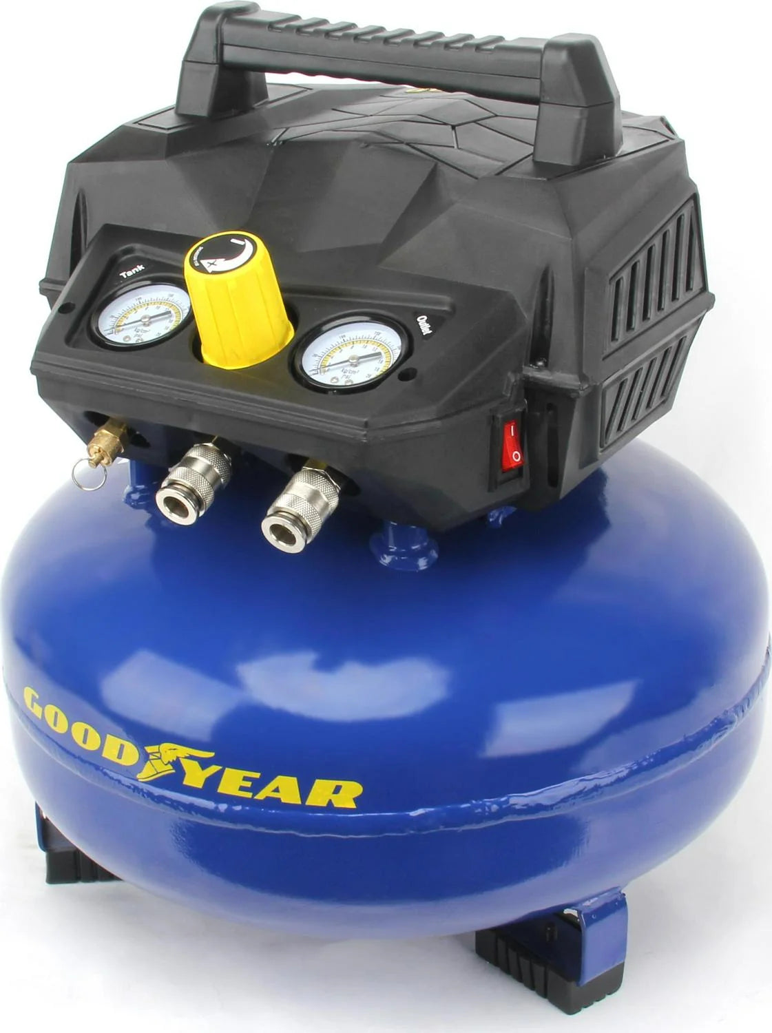 GOODYEAR 6 Gallon 175 Max Psi Portable Pancake Air Compressor . 3.0 SCFM at 90 Psi