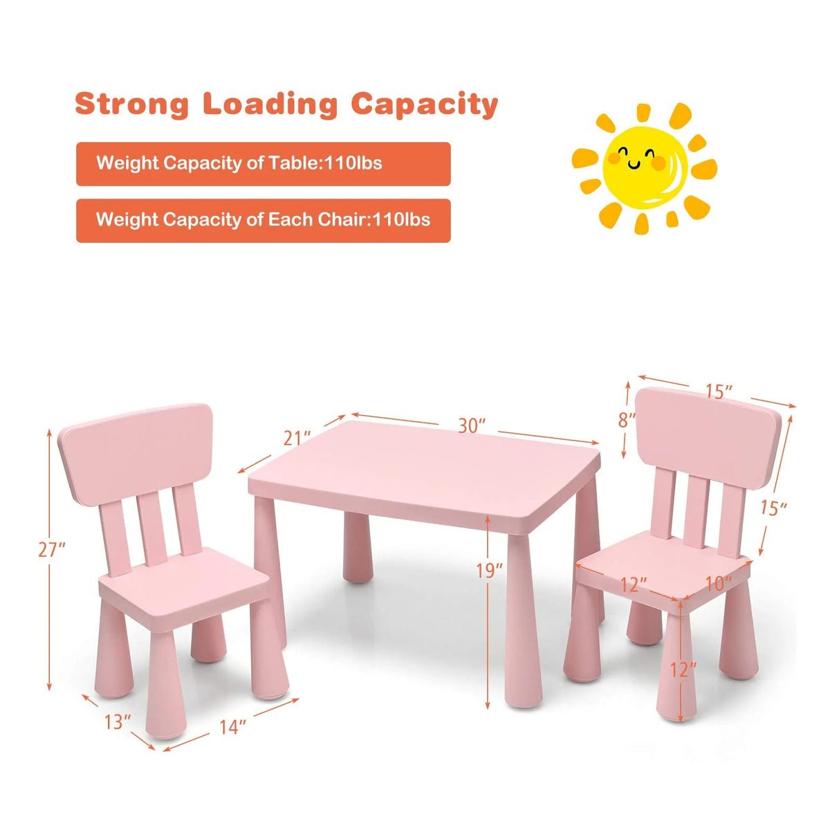 Costzon Furniture Playroom Children Activity