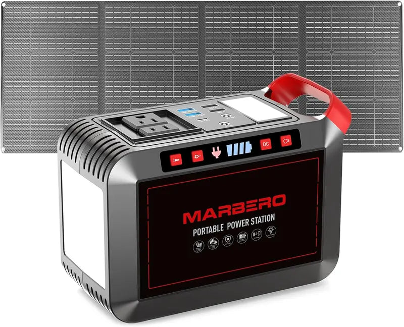 Compact Portable Power Station  88Wh Solar-Compatible Lithium Battery with Fast-Charging Output