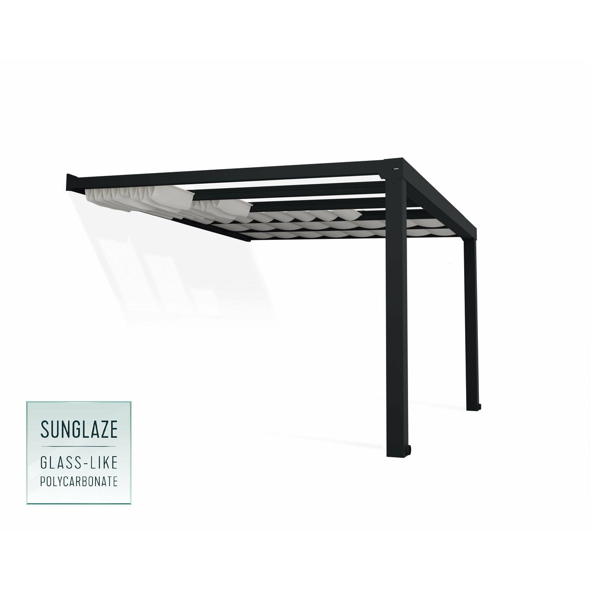 Canopia Stockholm Patio Cover Roof Blinds, 11' x 12'
