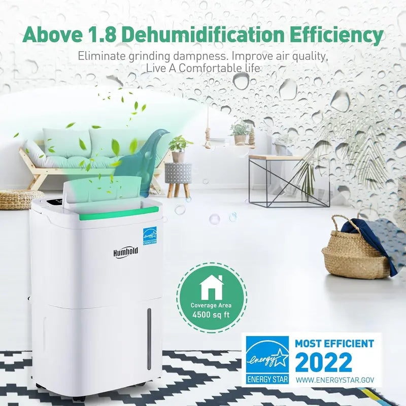 Compact 3-in-1 Portable Air Conditioner with Remote: Cooling, Fan & Dehumidifying for Spaces up to 700 Sq. Ft.