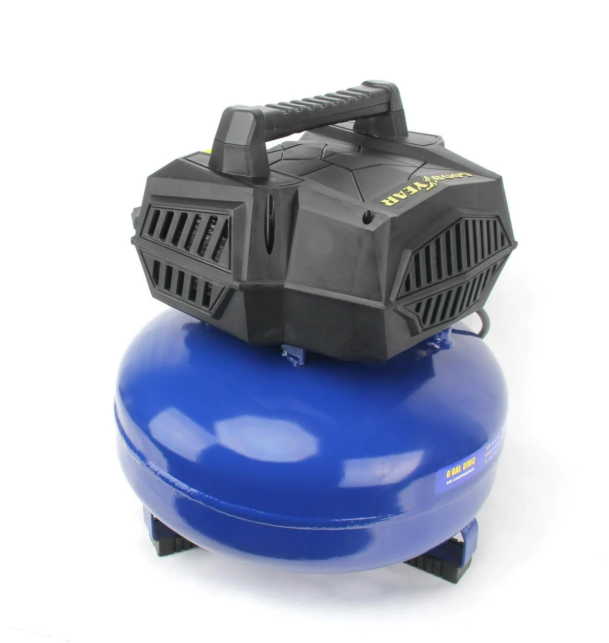 GOODYEAR 6 Gallon 175 Max Psi Portable Pancake Air Compressor . 3.0 SCFM at 90 Psi