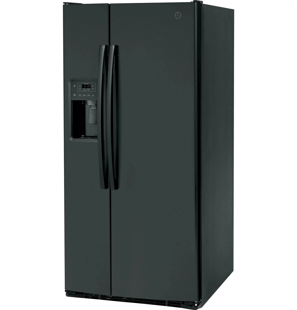 GE APPLIANCES GSS23GGPBB side by side freestanding refrigerator
