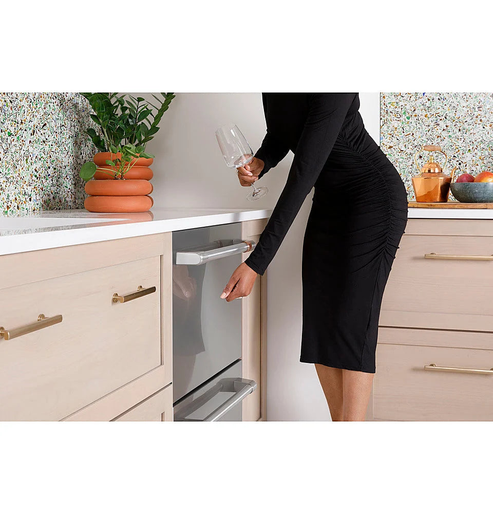 Café 24" Top Control Built-In Double Drawer Dishwasher - Stainless steel