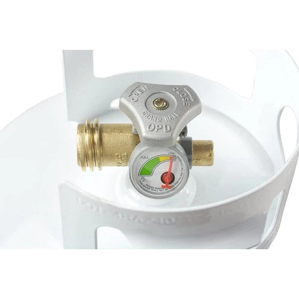 Flameking 20 LB Pound Propane Tank Cylinder With OPD Valve And Built-in Site Gauge