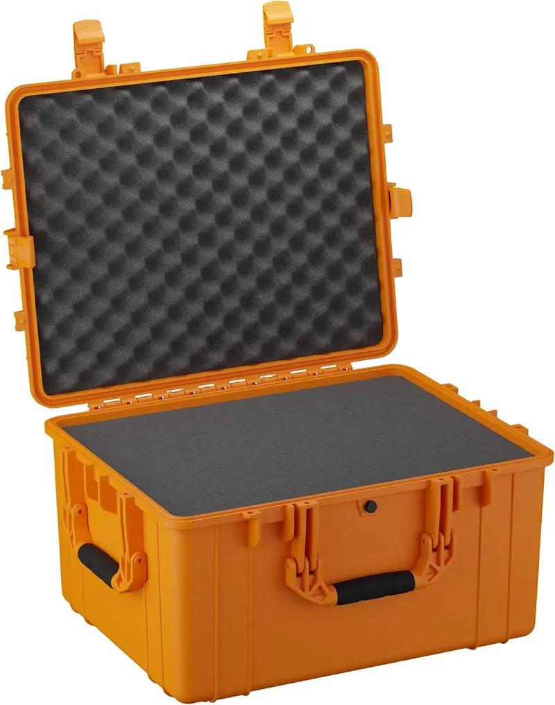 Condition 1 25 Heavy-Duty Waterproof Hard Case with Custom Foam for Camera & Tools
