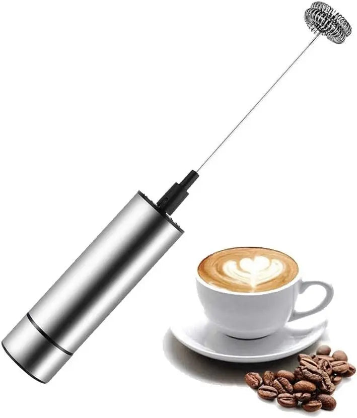 Cordless Handheld Milk Frother for Lattes, Cappuccinos & Hot Drinks
