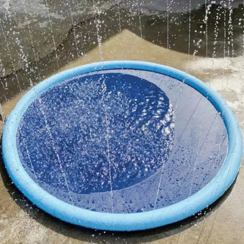 SplashyPaws Portable Backyard Splash Pad for Kids