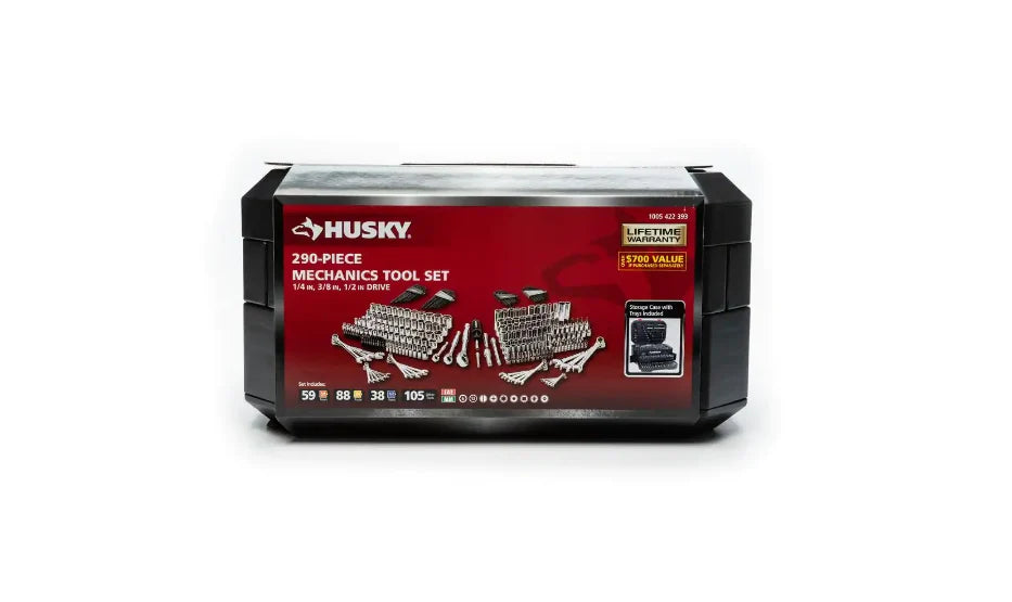 Husky H290MTS Mechanics Tool Set (290-Piece)