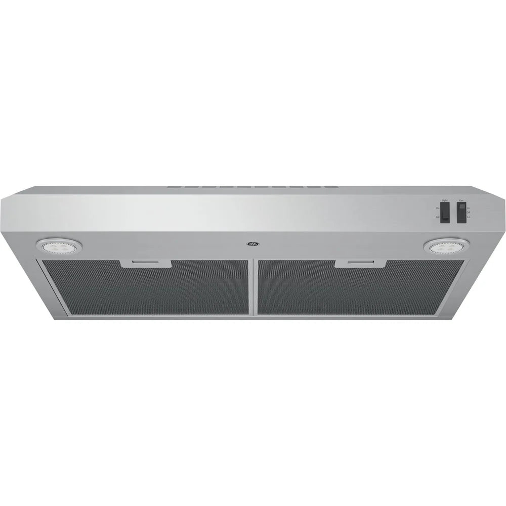 GE - 30" Convertible Range Hood - Stainless steel