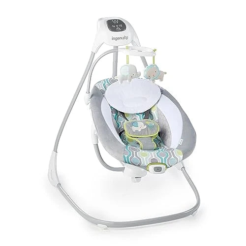 Ingenuity SimpleComfort Cradling Swing Plug