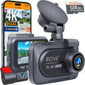 Dual-Camera Dash Cam with Front/Rear Starvis 2 Sensors, 5G WiFi & 128GB Card