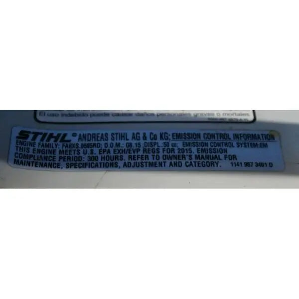 STIHL MS 271 Farm Boss Chainsaw – 50.2 cc, 2.6 kW Engine, Professional-Grade Cutting Power