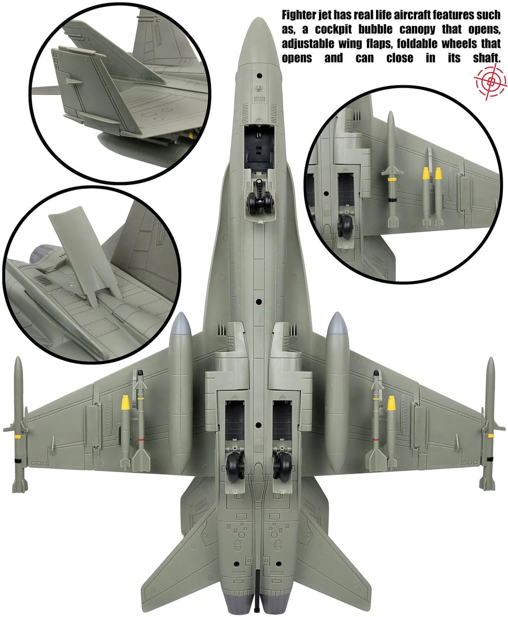 Click Play Military Fighter Accessories