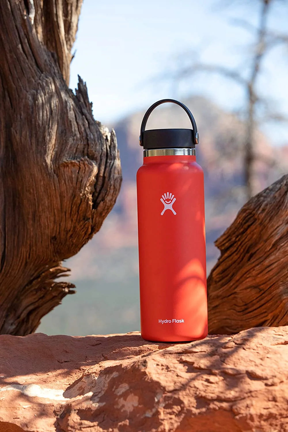 Hydro Flask 40oz Wide Mouth Bottle (White)