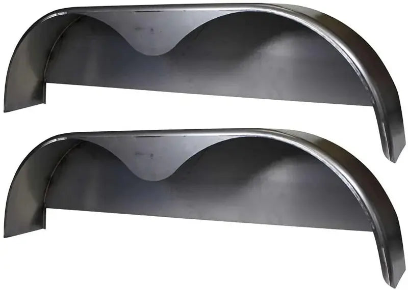 Steel Tandem-Axle Trailer Fender – 72″ x 10-3/4″, Welded Back Plate Included