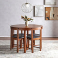 Tobey Harrisburg 5-Piece Space-Saving Round Dining Collection