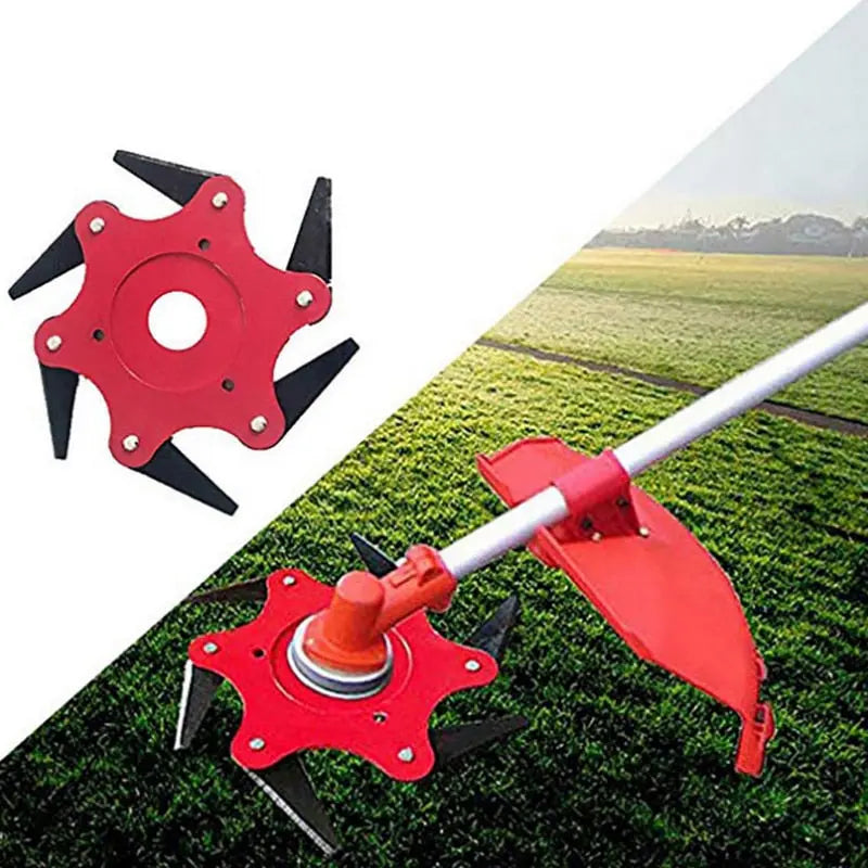 STIHL-Compatible 6-Tooth Grass Trimmer Head – Heavy-Duty Replacement Cutting Attachment