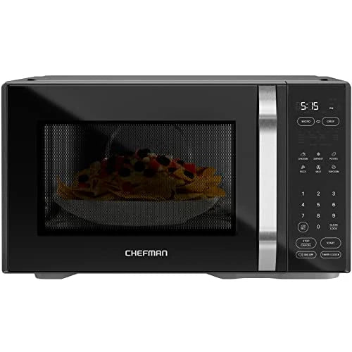 Chefman Countertop Microwave Stainless Essentials