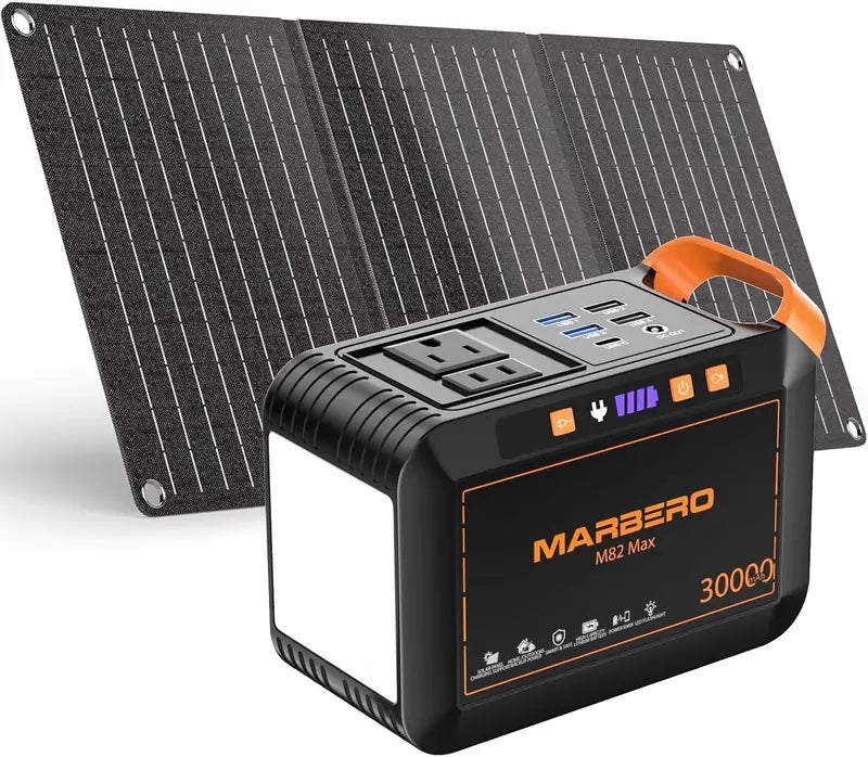 Compact Portable Power Station  88Wh Solar-Compatible Lithium Battery with Fast-Charging Output