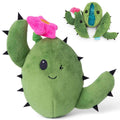 Consuela the Cactus Interactive Plush Toy for Large Dogs  Squeaker & Hidden Toy, Non-Toxic, Indoor/Outdoor Use