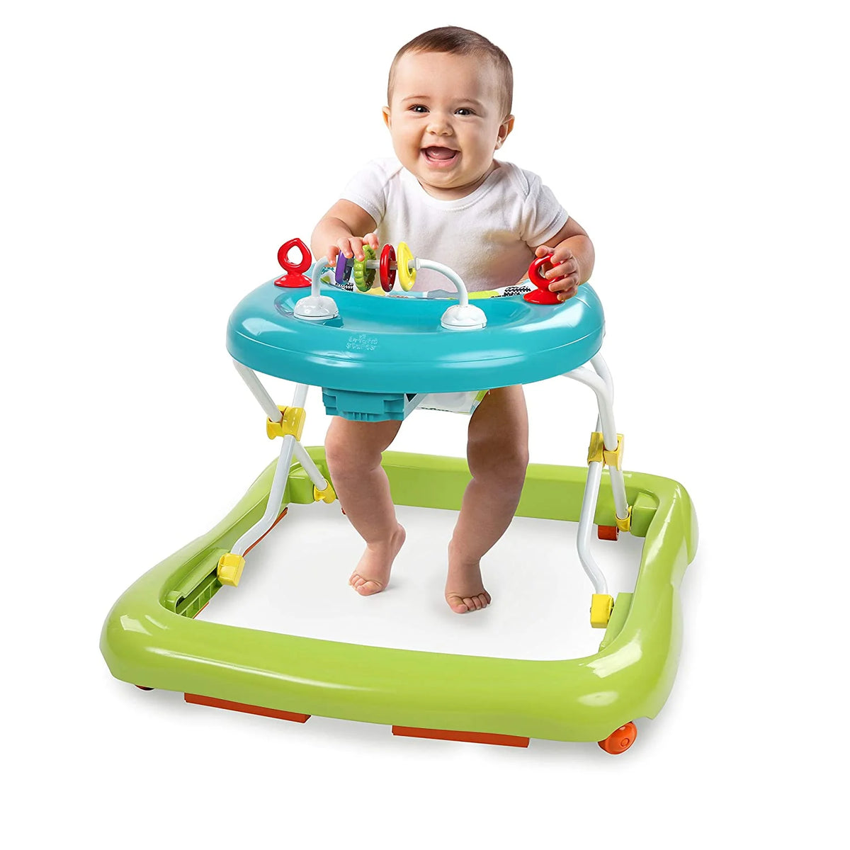Bright Starts Giggling Safari Walker with Easy Fold Frame for Storage . Ages 6 Months 💝 Last Day For Clearance