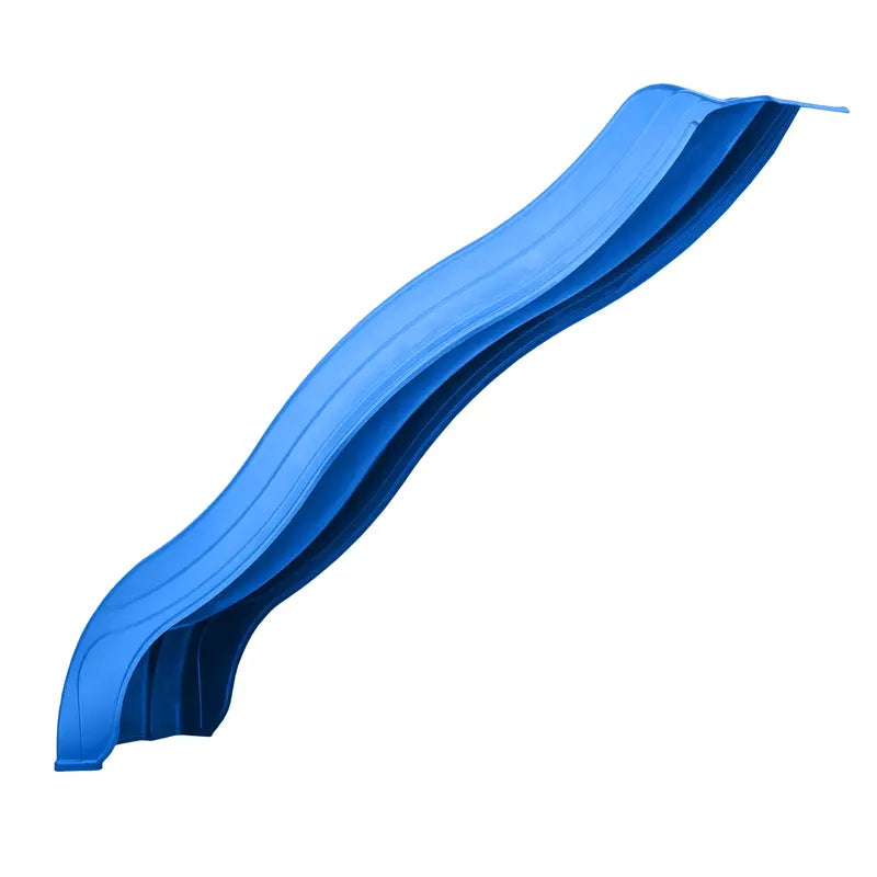 Swing-N-Slide 4 Foot Apex Wave Slide with Lifetime Warranty, Blue