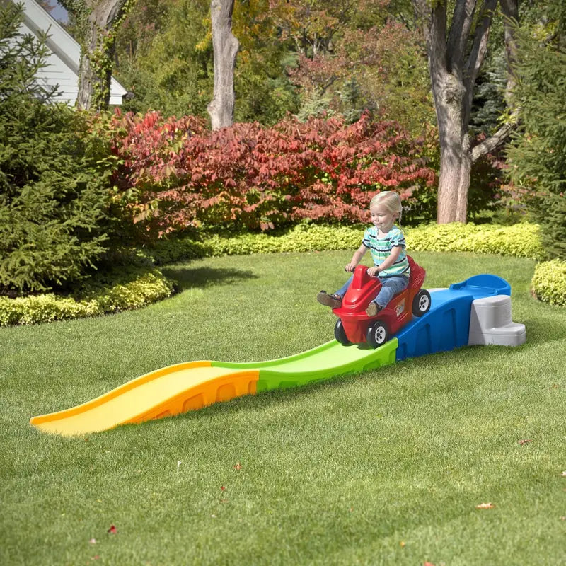 Step2 Anniversary Edition Up & Down Roller Coaster, 10ft Track, Toddler ATV Design, Indoor/Outdoor Use