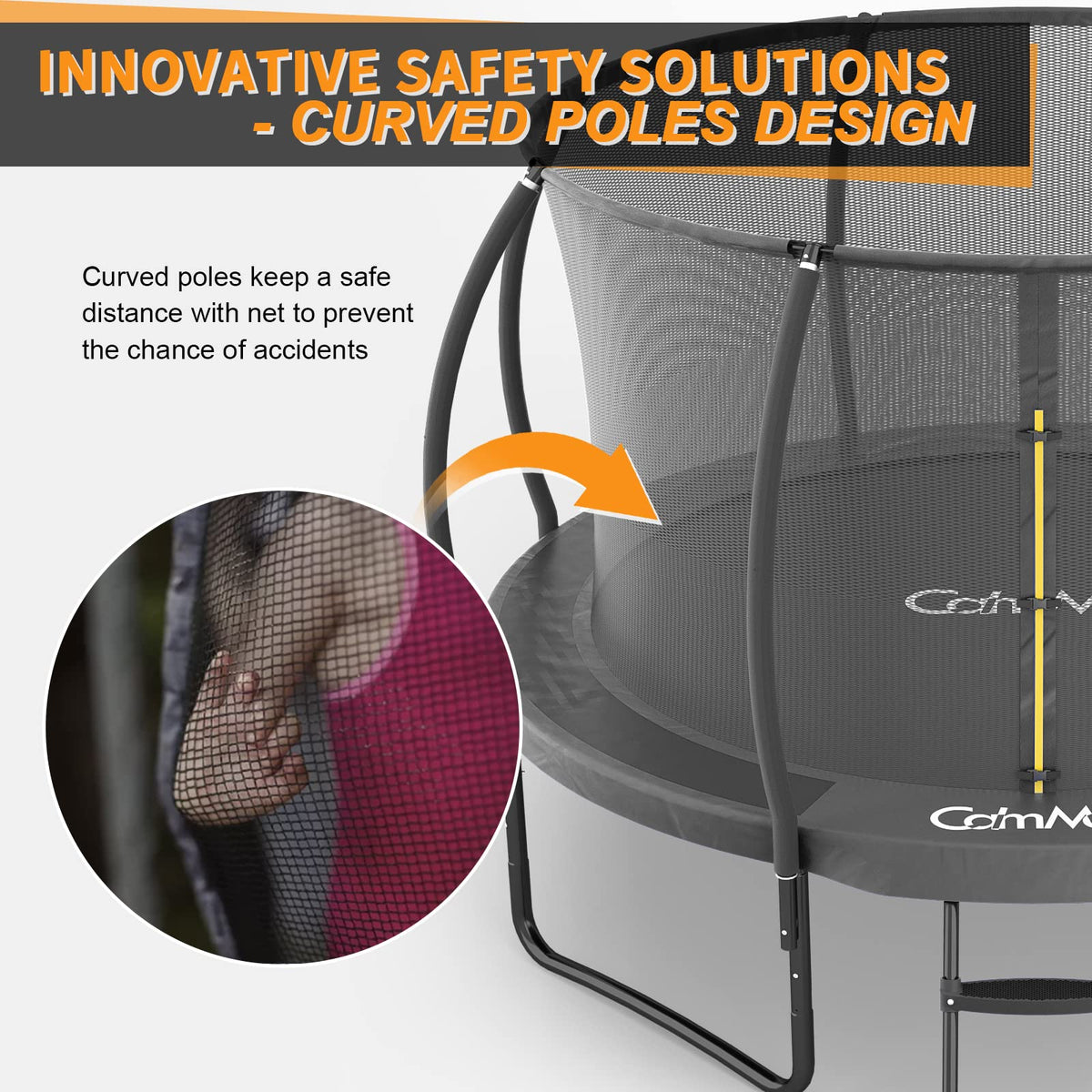 CalmMax Trampoline Reinforced Recreational Trampolines