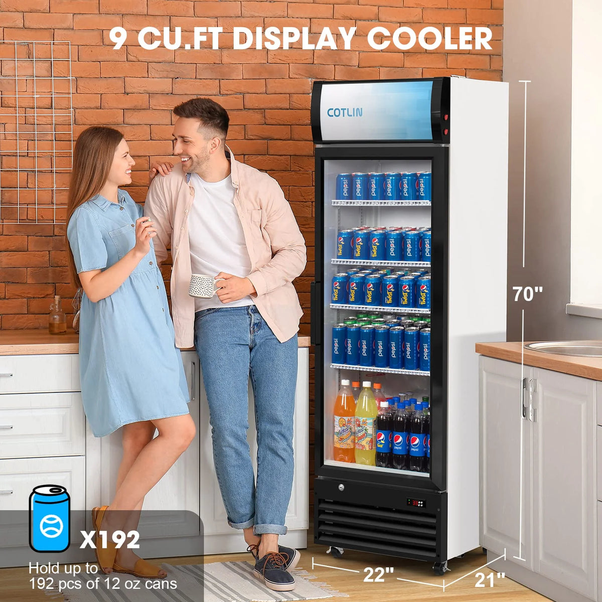 COTLIN Commercial Merchandiser Refrigerator Lighting