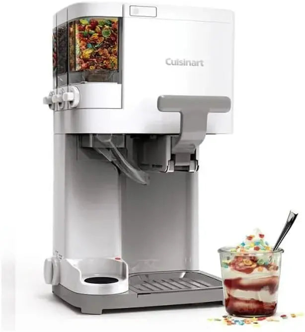 Cuisinart ICE-48 Soft Serve Ice Cream Maker  1.5-Quart Frozen Yogurt, Gelato, and Sorbet Machine