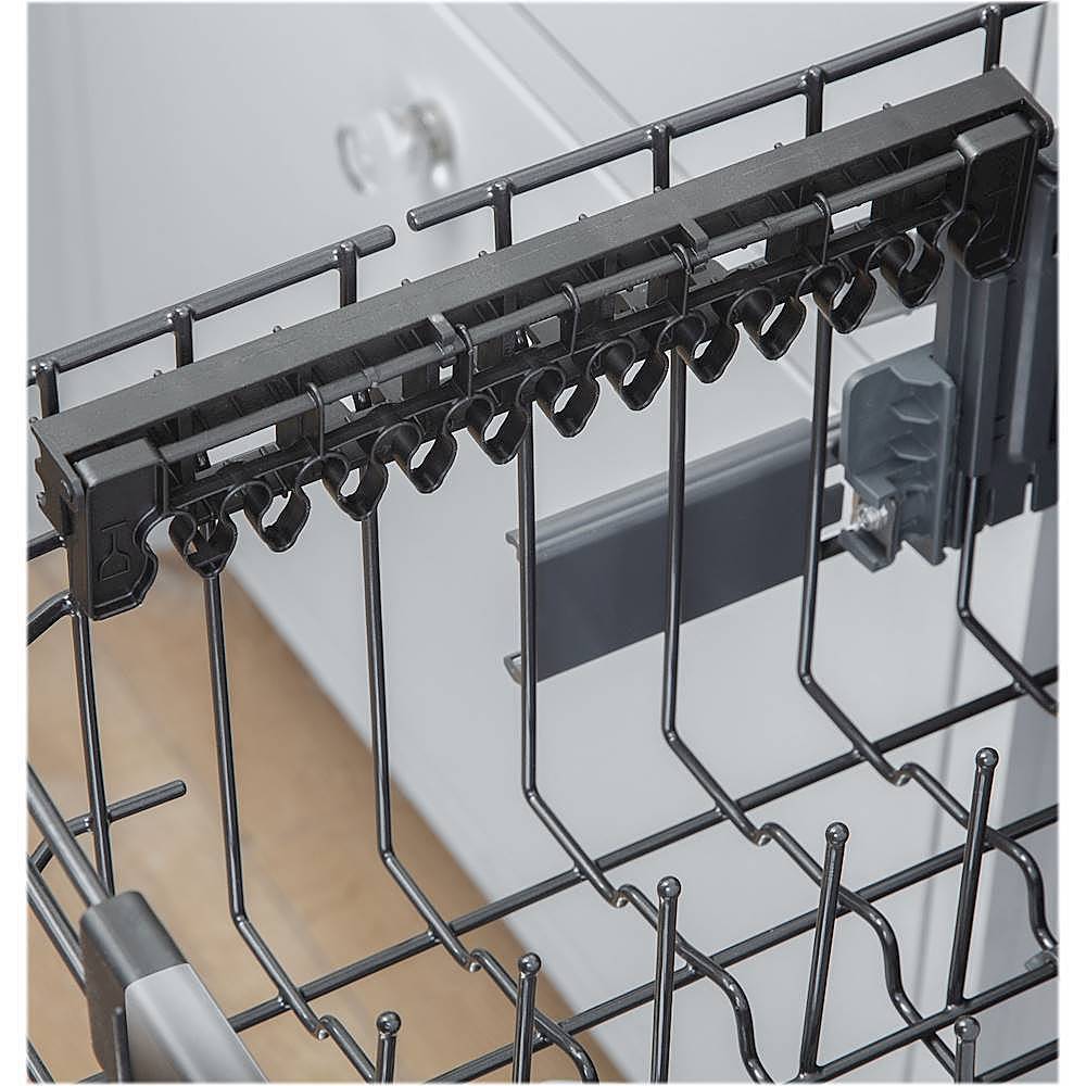 Café - 24" Top Control Tall Tub Built-In Dishwasher with Stainless Steel Tub - Matte black