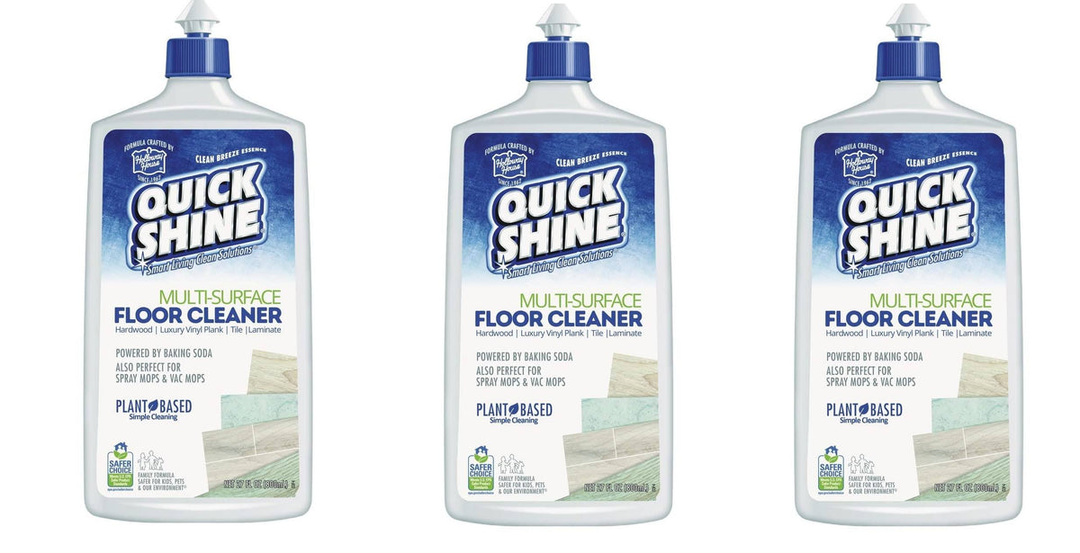 Quick Shine Multi-Surface Floor Cleaner, 27-Ounce (Pack of 3)