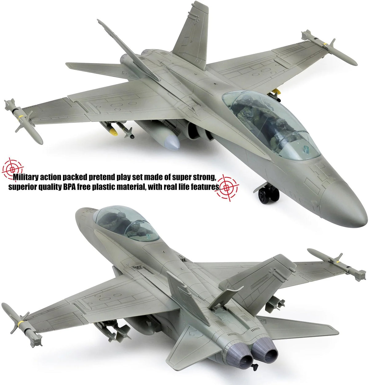Click Play Military Fighter Accessories