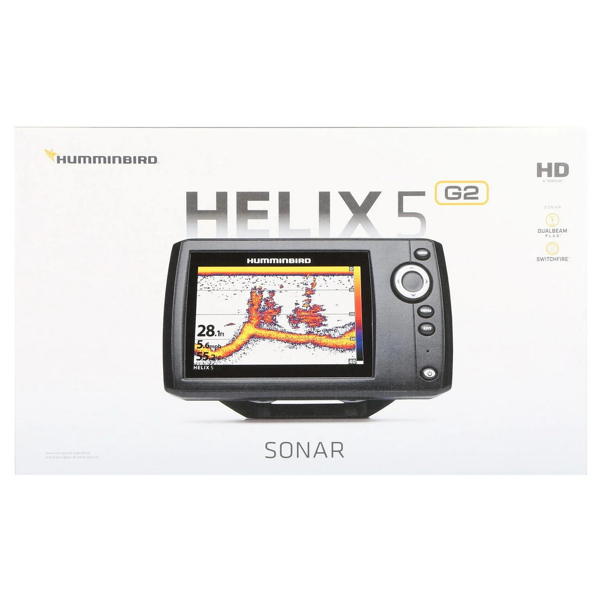 Humminbird 410190-1 HELIX 5 Sonar G2 Fish Finder